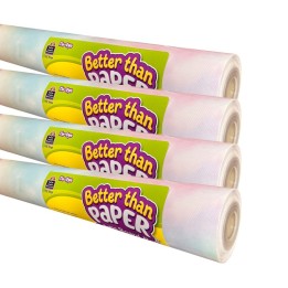 Teacher Created Resources® Better Than Paper Bulletin Board Roll, Tie-Dye, 4-Pack