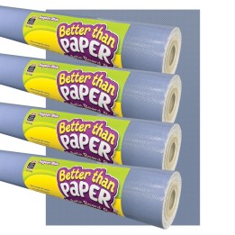 Teacher Created Resources® Better Than Paper® Bulletin Board Roll, 4' x 12', Aegean Blue, 4 Rolls