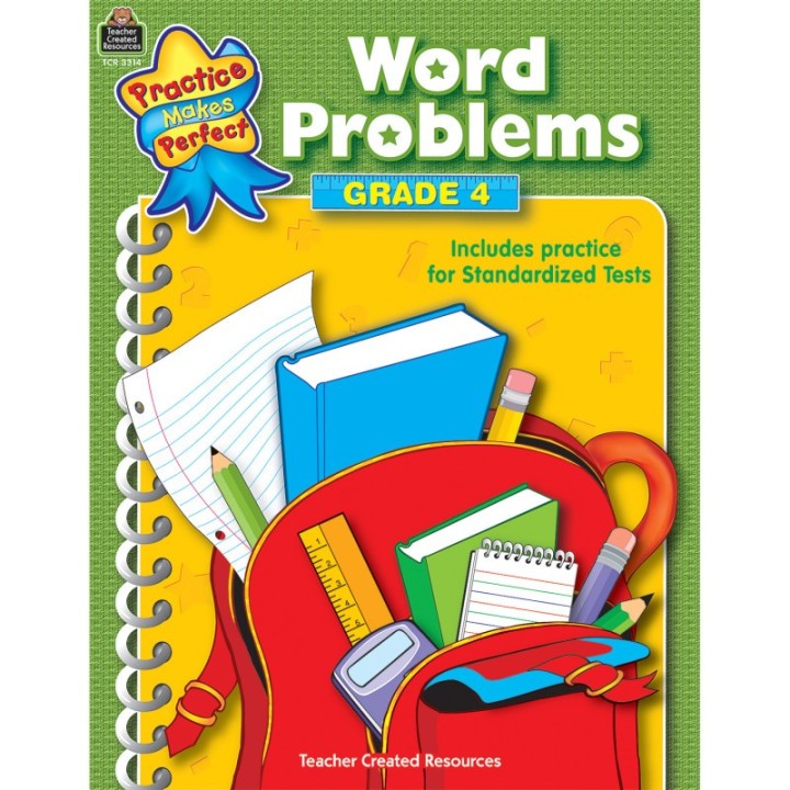 Teacher Created Resources® Practice Makes Perfect: Word Problems, 2nd Edition, Grade 4