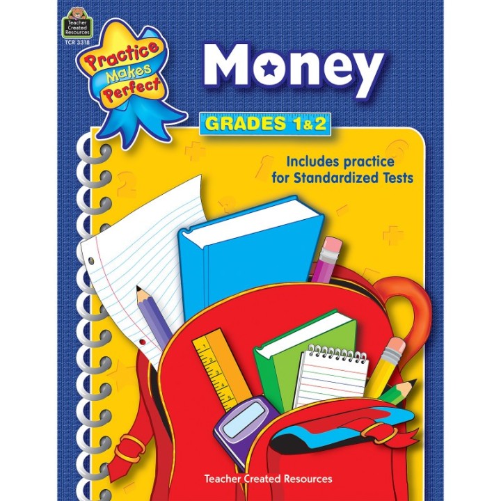 Teacher Created Resources® Practice Makes Perfect: Money, 2nd Edition, Grade 1-2