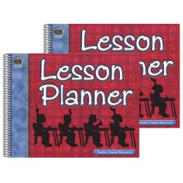 Teacher Created Resources® Lesson Plan Book, 112 Pages, Pack of 2