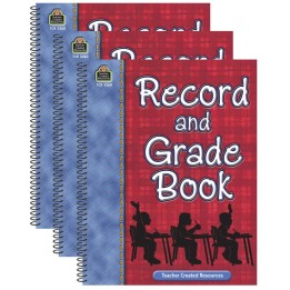 Teacher Created Resources® Record & Grade Book, Pack of 3