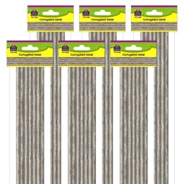 Teacher Created Resources® Home Sweet Classroom Corrugated Metal Border Trim, 35 Feet Per Pack, 6 Packs