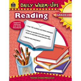 Teacher Created Resources® Daily Warm-Ups: Reading Book, Grade 1