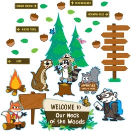 Teacher Created Resources® Ranger Rick® Welcome to Our Neck of the Woods Bulletin Board