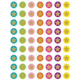 Teacher Created Resources® Confetti Stars Mini Stickers, Pack of 378