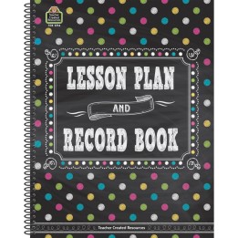 Teacher Created Resources® Chalkboard Brights Lesson Plan and Record Book