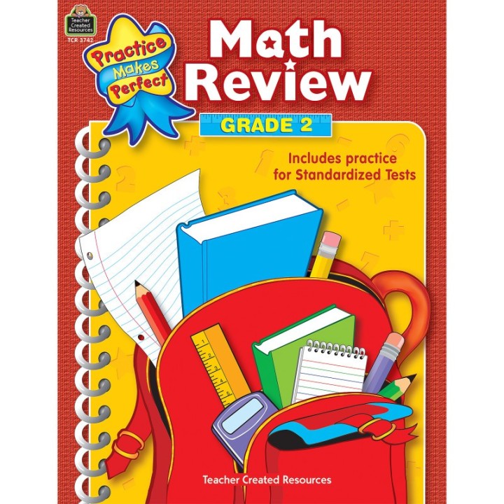 Teacher Created Resources® Practice Makes Perfect: Math Review, Grade 2