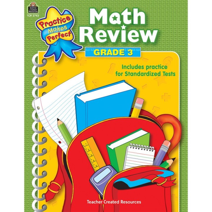 Teacher Created Resources® Practice Makes Perfect: Math Review, Grade 3