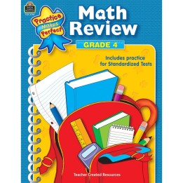 Teacher Created Resources® Practice Makes Perfect: Math Review, Grade 4