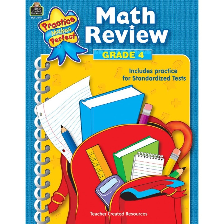 Teacher Created Resources® Practice Makes Perfect: Math Review, Grade 4