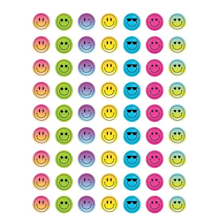 Teacher Created Resources® Brights 4Ever Smiley Faces Mini Stickers