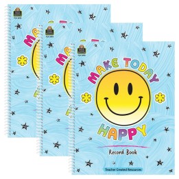 Teacher Created Resources® Brights 4Ever Record Book, Pack of 3