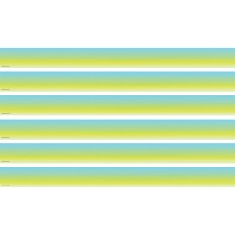 Teacher Created Resources® Aqua and Lime Color Wash Straight Border Trim, 35 Feet Per Pack, 6 Packs