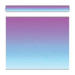 Teacher Created Resources® Purple and Blue Color Wash Straight Border Trim, 35 Feet