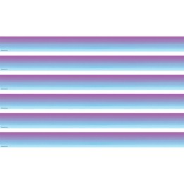 Teacher Created Resources® Purple and Blue Color Wash Straight Border Trim, 35 Feet Per Pack, 6 Packs