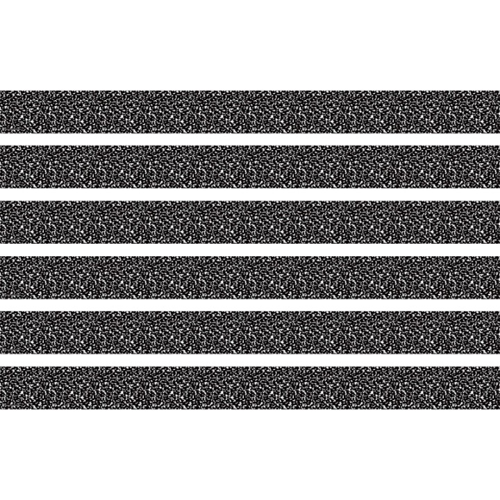 Teacher Created Resources® Composition Straight Border Trim, 35 Feet Per Pack, 6 Packs