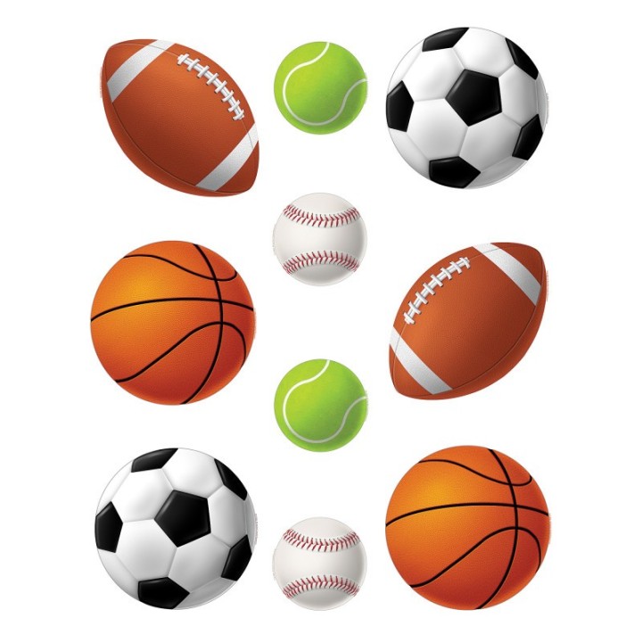 Teacher Created Resources® Sports Balls Accents, Pack of 30
