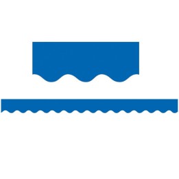 Teacher Created Resources® Blue Scalloped Border Trim, 35 Feet