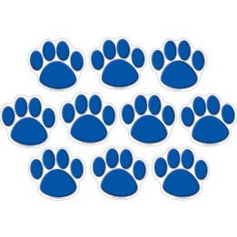 Teacher Created Resources® Blue Paw Prints Accents, Pack of 30