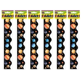 Teacher Created Resources® Scalloped Solar System Border Trim, 35 Feet Per Pack, 6 Packs
