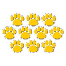 Teacher Created Resources® Gold Paw Prints Accents, Pack of 30