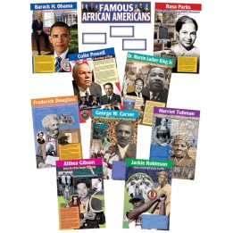 Teacher Created Resources® Famous African Americans Bulletin Board Display Set