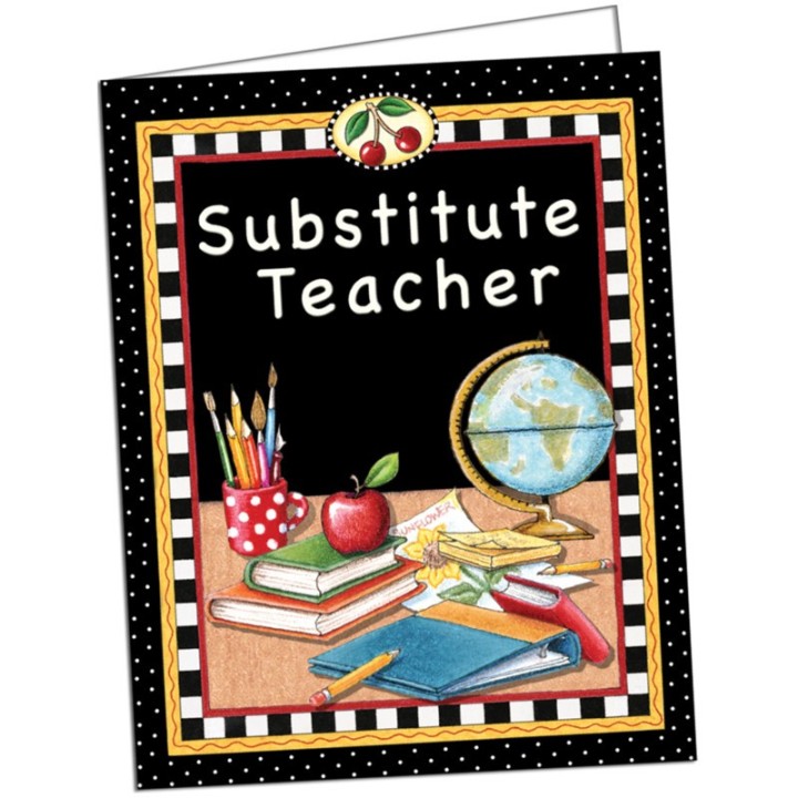 Teacher Created Resources® Mary Engelbreit Substitute Teacher Pocket Folder
