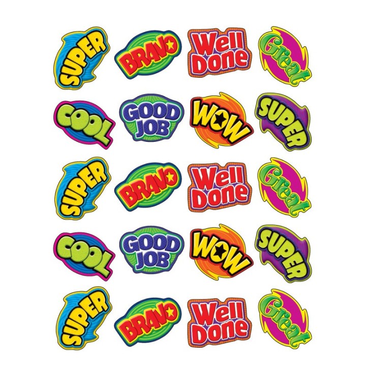 Teacher Created Resources® Positive Words Stickers, Pack of 120