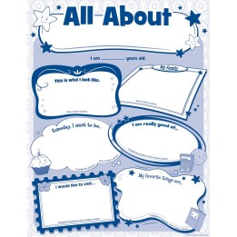Teacher Created Resources® All About Me Poster Pack, Pack of 32