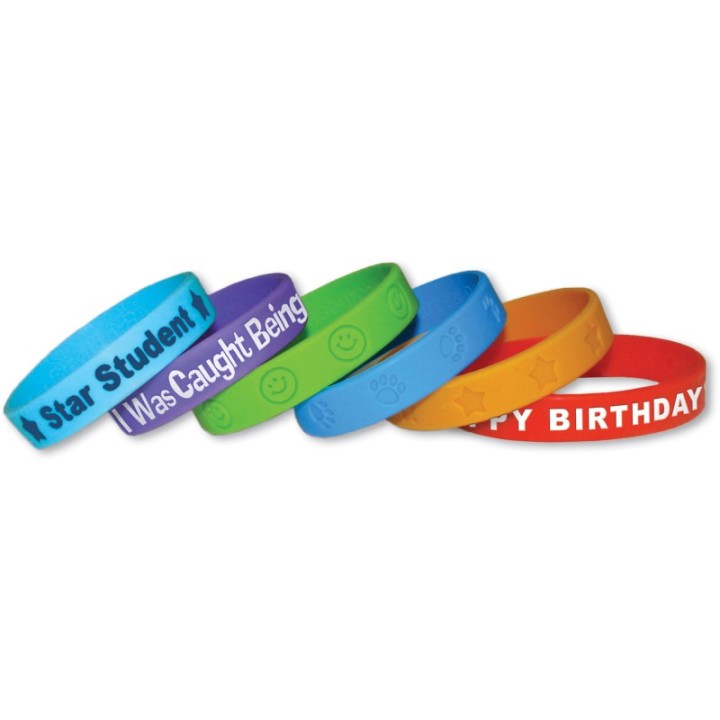 Teacher Created Resources® Wristbands Valu-Pak, Pack of 24