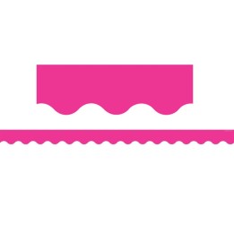 Teacher Created Resources® Hot Pink Scalloped Border Trim, 35 Feet