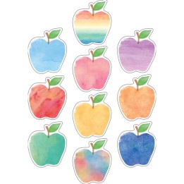 Teacher Created Resources® Watercolor Apples Accents