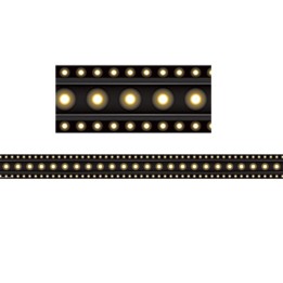 Teacher Created Resources® Black Marquee Straight Border Trim, 35 Feet