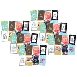 Teacher Created Resources® Encouragement Cards, 2-3/16" x 3-1/2", 42 Per Pack, 6 Packs
