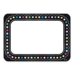 Teacher Created Resources® Chalkboard Brights Name Tags