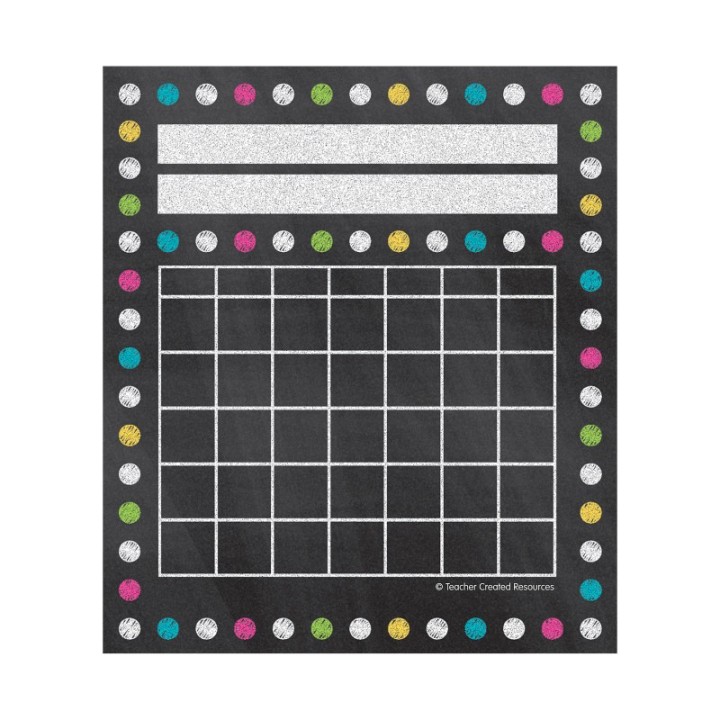 Teacher Created Resources® Chalkboard Brights Mini Incentive Charts