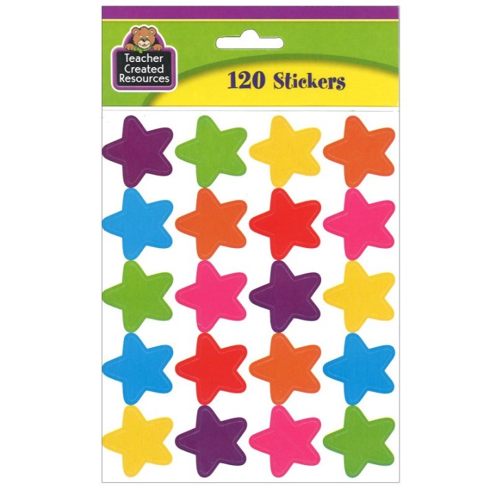 Teacher Created Resources® Bright Stars Stickers, Pack of 120