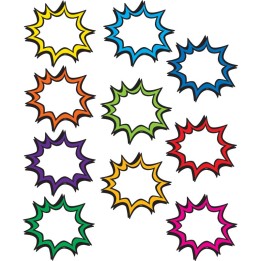 Teacher Created Resources® Superhero Burst Accents, Pack of 30