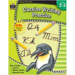 Teacher Created Resources® Ready-Set-Learn: Cursive Writing Practice, Grades 2-3