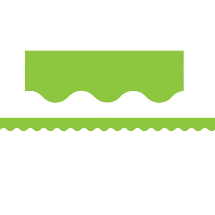 Teacher Created Resources® Lime Scalloped Border Trim, 35 Feet