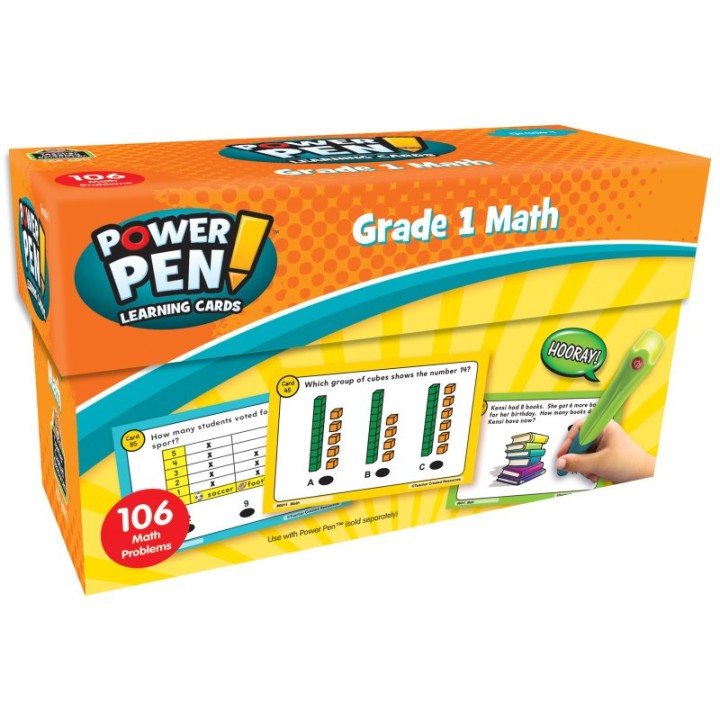 Teacher Created Resources® Power Pen® Learning Cards: Math Grade 1