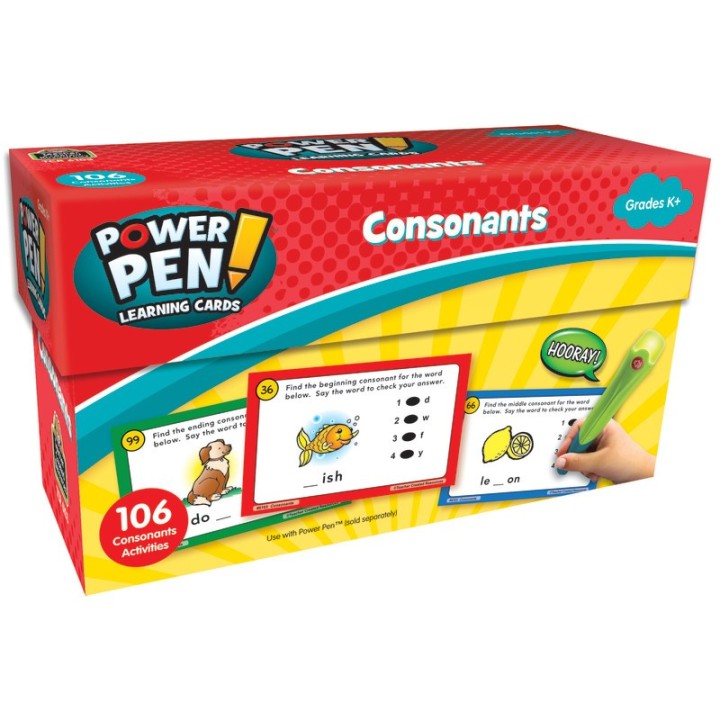 Teacher Created Resources® Power Pen™ Learning Cards: Consonants