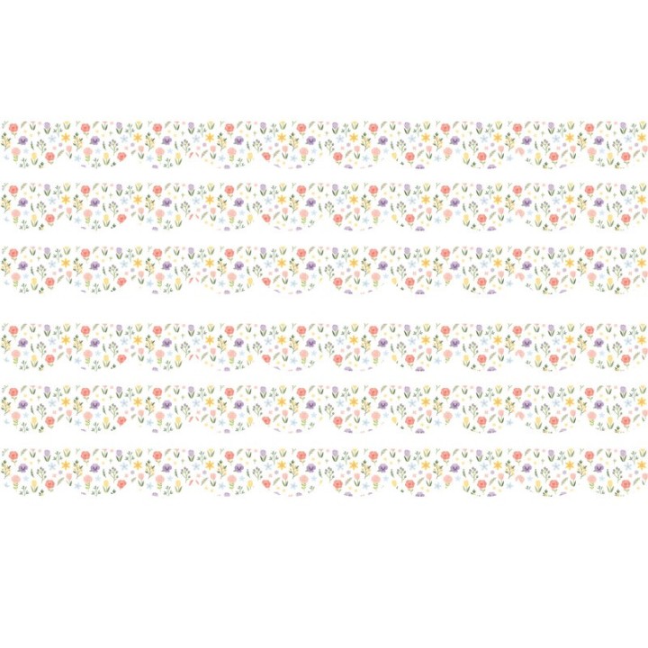 Teacher Created Resources® Cottagecore Die-Cut Border Trim, 35 Feet Per Pack, 6 Packs