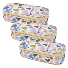 Teacher Created Resources® Hearts Pencil Case, Pack of 3