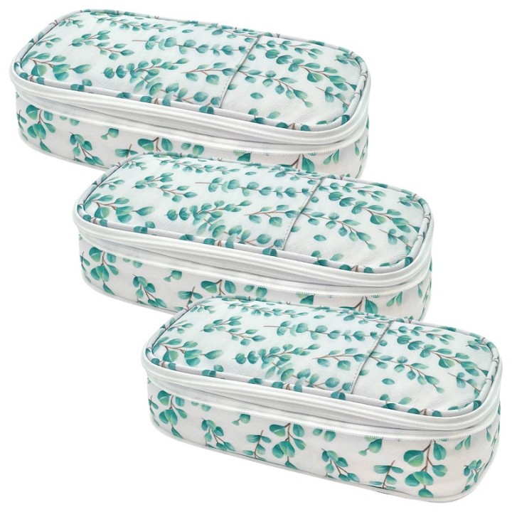 Teacher Created Resources® Eucalyptus Pencil Case, Pack of 3