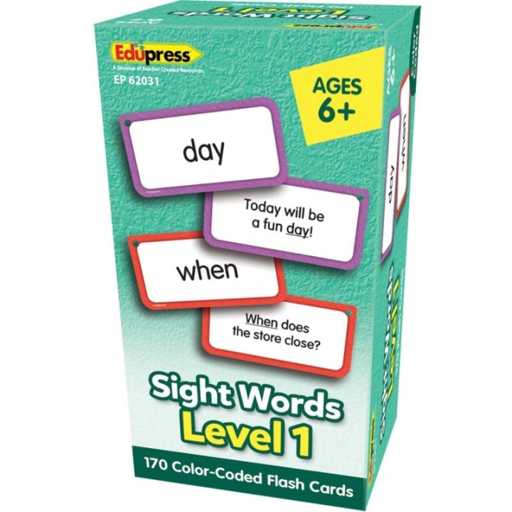 Edupress™ Sight Words Flash Cards - Level 1