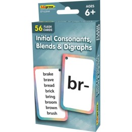Edupress™ Initial Consonants, Blends & Digraphs Flash Cards