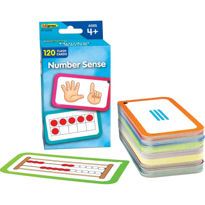 Teacher Created Resources® Number Sense Flash Cards