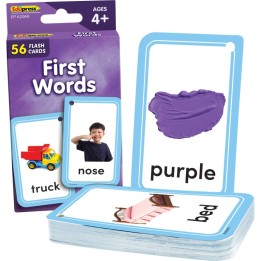 Teacher Created Resources® First Words Flash Cards